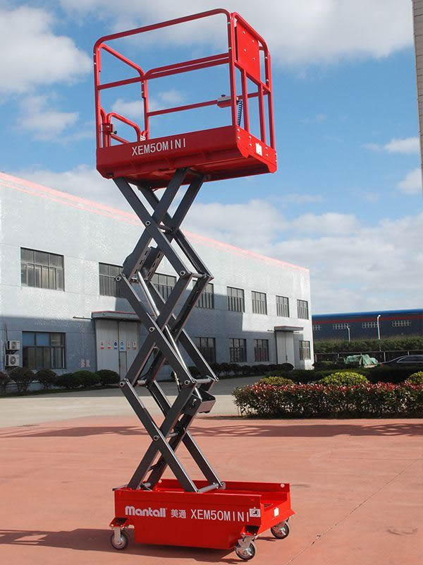 Mini plataforma de tijera, Serie XEM-MINI