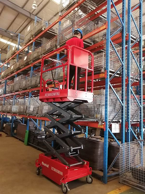 Mini plataforma de tijera, Serie XEM-MINI