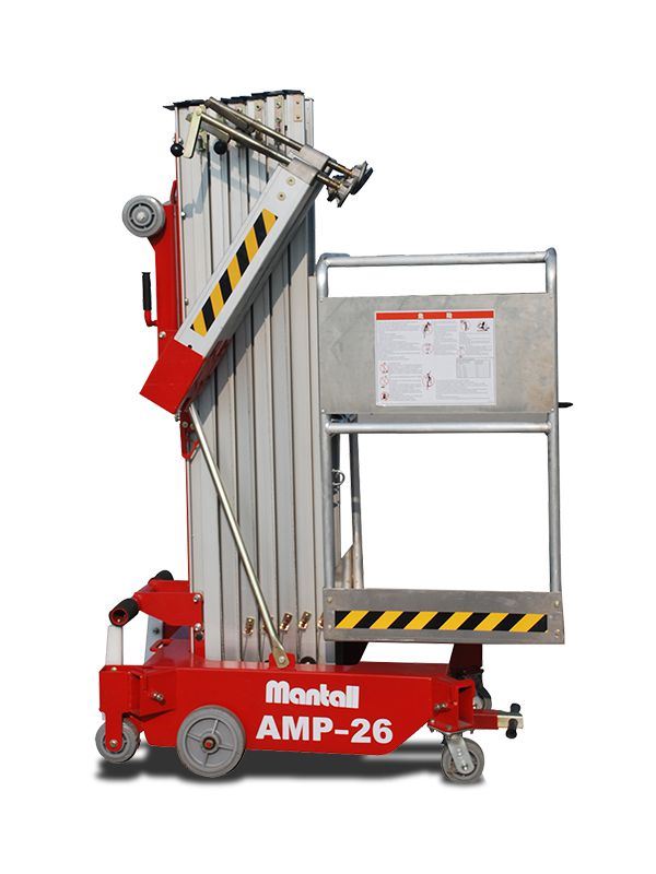 Plataforma de trabajo aérea móvil de mástil único, Serie AMP