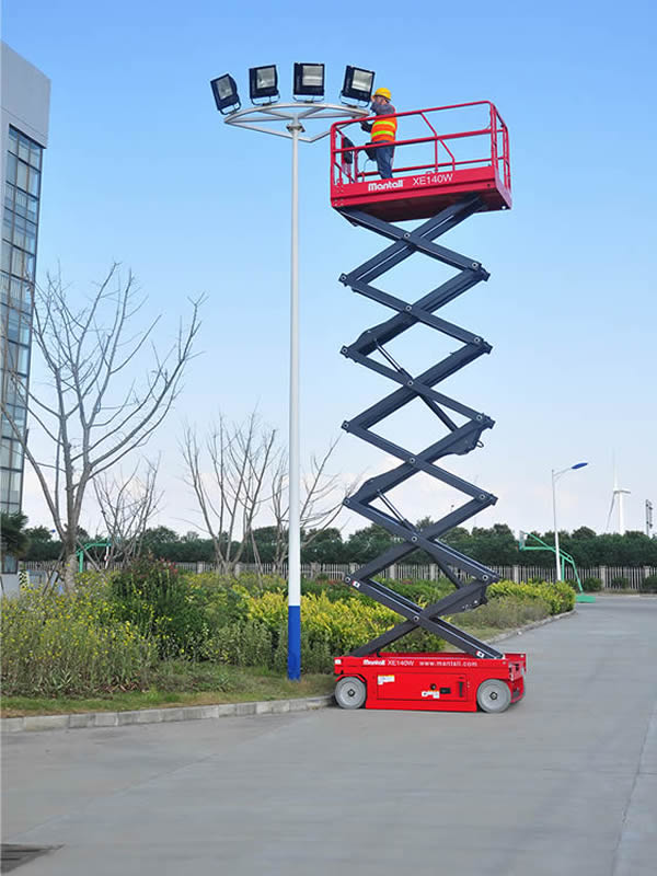 Plataforma de tijera eléctrica, Serie XE-W