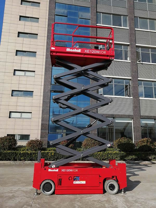 Plataforma de tijera eléctrica, Serie XE-W/OR