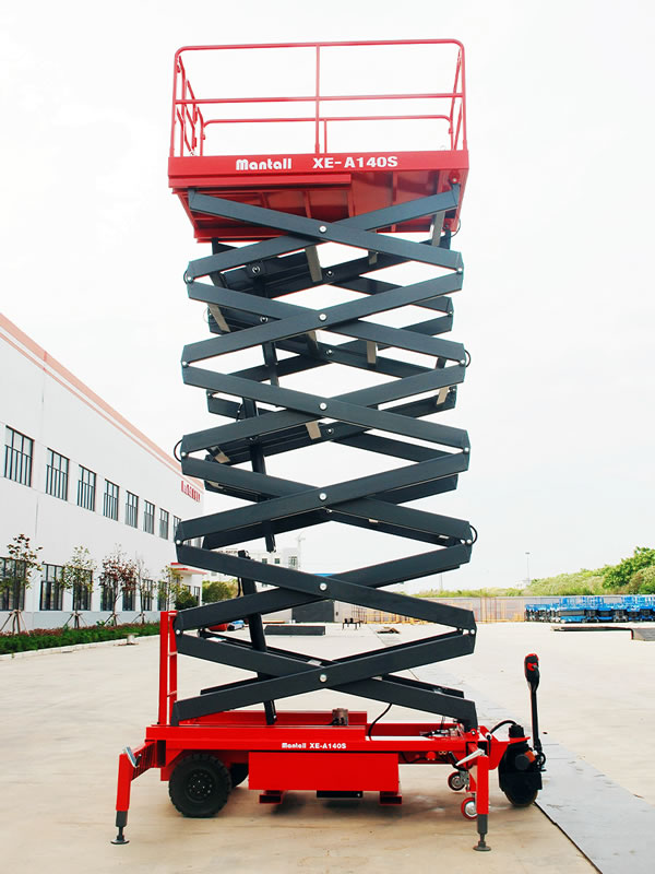 Plataforma de tijera eléctrica móvil, Serie XE-A