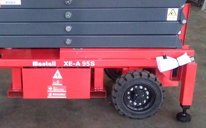 Plataforma de tijera eléctrica móvil, Serie XE-A
