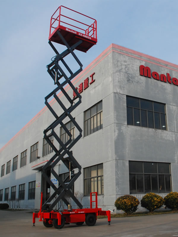 Plataforma de tijera eléctrica móvil, Serie XE-M